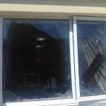 Broken window