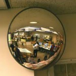 Convex security mirror